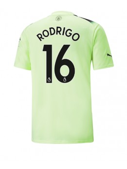 Manchester City Rodri Hernandez #16 Ausweichtrikot 2022-23 Kurzarm